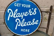 Enamel Sign