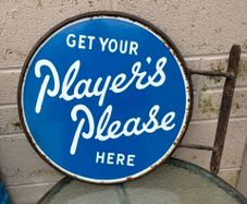 Enamel Sign