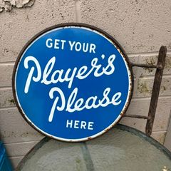 Enamel Sign