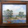 Vintage Oil on Canvas, Signed 13" x 11" Image 2