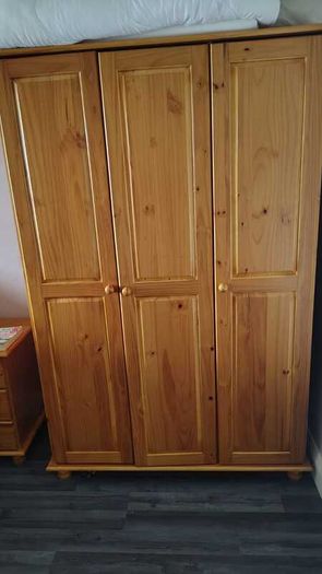 Wardrobe - Sol Pine Wood