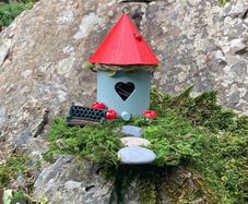 Handmade Light Up Fairy Garden