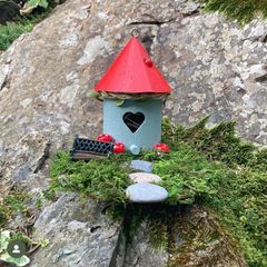 Handmade Light Up Fairy Garden