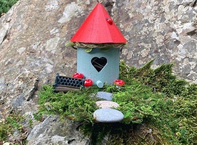 Handmade Light Up Fairy Garden