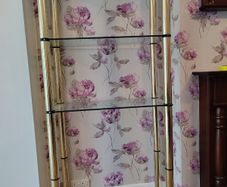 glass shelves
