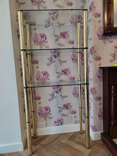 glass shelves