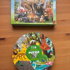2 Children's Jigsaw Puzzles