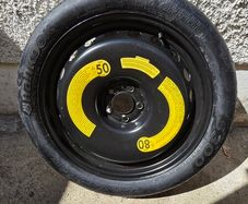Porsche Macan Space Saver Wheel Tyre