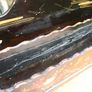 Antique Hand Painted Papier Victorian Mail Holder  Art 12" X 8" Image 7