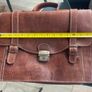 brown leather satchel Image 3