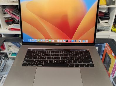 Apple MacBook Pro 15 inch (2017) - Core i7 2.80 GHz, 256GB SSD, 16GB RAM -Model A1707 Ventura (Battery Cycle: 460)