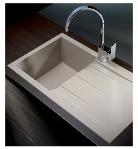 Pyramis Alazia Composite Sink in Sandstone Brand New