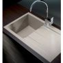 Pyramis Alazia Composite Sink in Sandstone Brand New Image 2