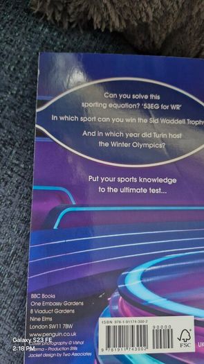 A Question of Sport Quiz Book: Brand new questions