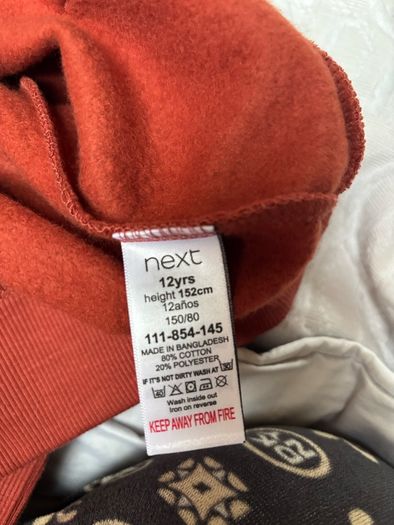 Next Boys hoodie