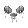Set of two Garden chairs with table Image 4