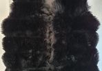 Faux Fur Gilet - Black