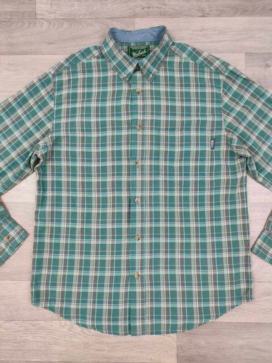 Woolrich Button Down Check Shirt Mens Medium