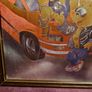 1988 Disco Ted framed foil art Image 4