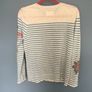 Zadig and Voltaire striped jumper with embellished detail Image 5