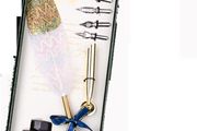 Feather Dip Pen Set