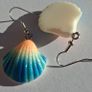 Oceanic SeaShell Artisan Style Earrings Image 4