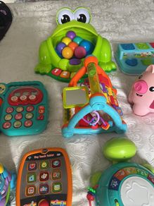 Selection of toddler toys