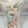 Vintage Purbeck Pottery Poole Dorset Floral Vase - 22 cm tall Image 4