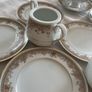 Noritake Ireland porcelain in the Morning Jewel pattern. Image 7