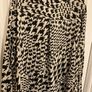 F&F Houndstooth Print Collared Blouse in Multi Black White Image 8