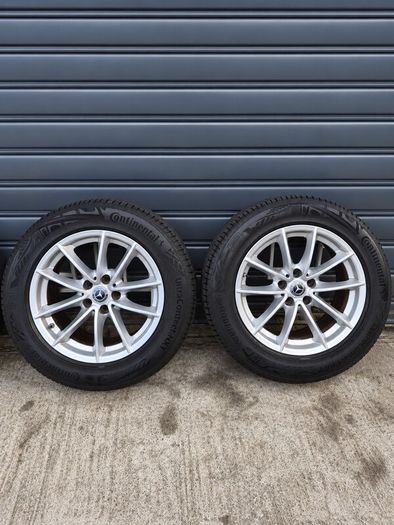 17" 5x112 Alloys 4x Continental Tyres