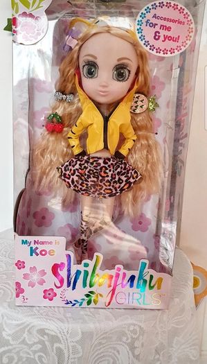 Shibajuku Girls "Koe" 13 Inch Fashion Doll Brand New In Box