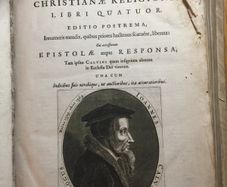 350 year old Biblical volumes John Calvin