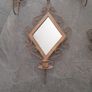 Mid Century Mirror Backed Candle Sconces x 5 Image 4