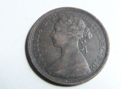 1889 halfpenny