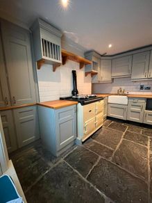 Painted kitchen
