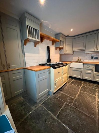 Painted kitchen