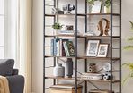 New Large 6 Level Bookcase - FREE P&P