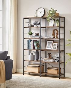 New Large 6 Level Bookcase - FREE P&P