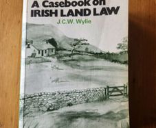 A Casebook On Irish Land Law. J. C. W.wylie. 1984 Very Large Volume Paperback In Good Condition.  See Photos For Same.