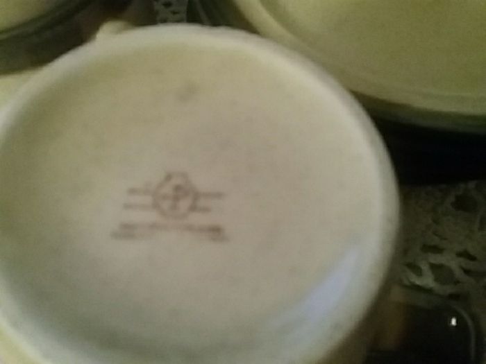 Twenty One Piece Polish Tea/Coffee Pottery Set