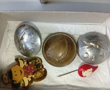 Collection Of Ireland Buttons, Badges, Pin Badge Blood Charity-military ? No Idea Really
