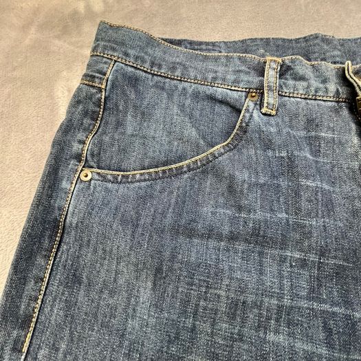 Oska 505 Womens Jeans - Size 5 - W36 L34 Blue Denim - Baggy Wide