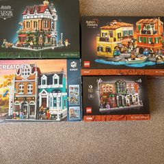 4 lego sets Used