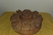 Vintage Hand Carved Wooden Friendship Cup