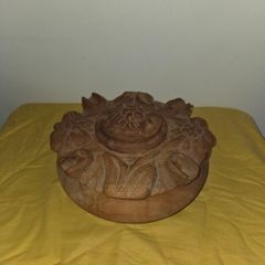Vintage Hand Carved Wooden Friendship Cup