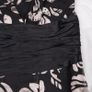 Phase Eight Black Cream Floral Rose Halter Neck Backless Silk Maxi/Midi Evening Dress 12UK/40EU Image 5