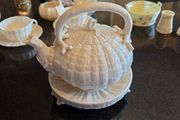 Belleek Neptune Teapot
