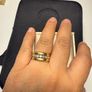 Diamond Eternity Band 18k Gold Image 6