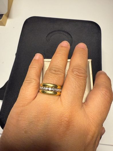Diamond Eternity Band 18k Gold